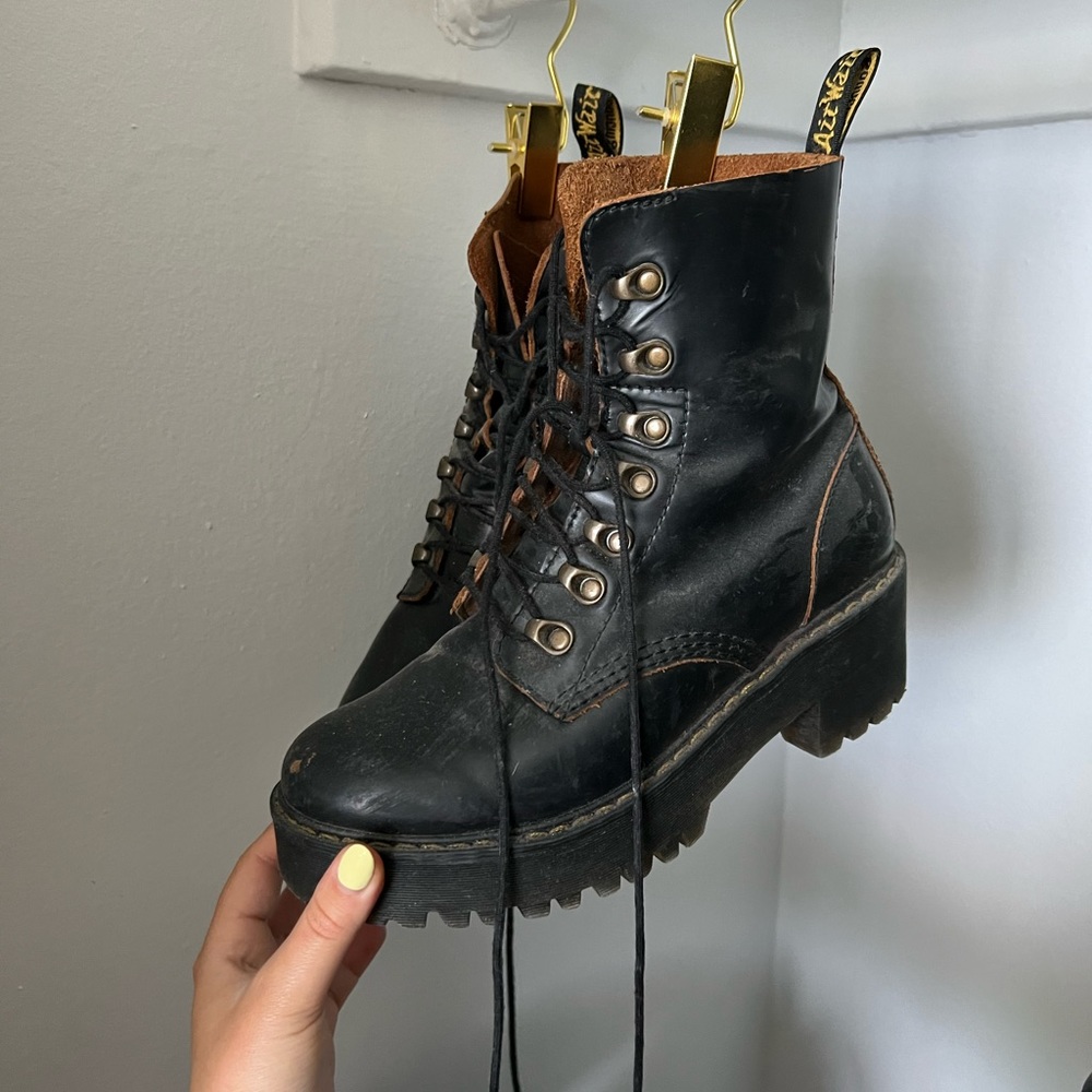 Platform Doc Martens - in great condition - only worn a couple times